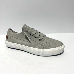 Blowfish Womens Maxine Slip On Sneakers Gray Size 9 M